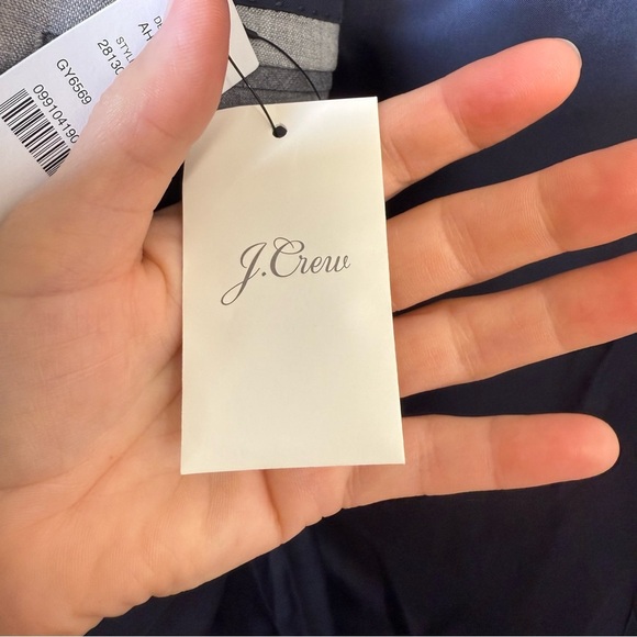 J.Crew Ludlow Light Gray Loro Piana Super 120’s Wool Suit Jacket size 40R NWT - Picture 8 of 12